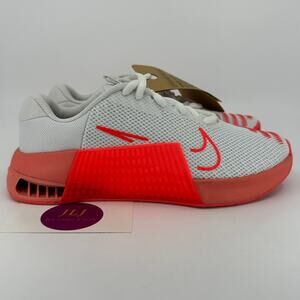 Nike Women's Metcon 9 Workout Sneakers 'White Magic Ember' DZ2537-107 Size 5